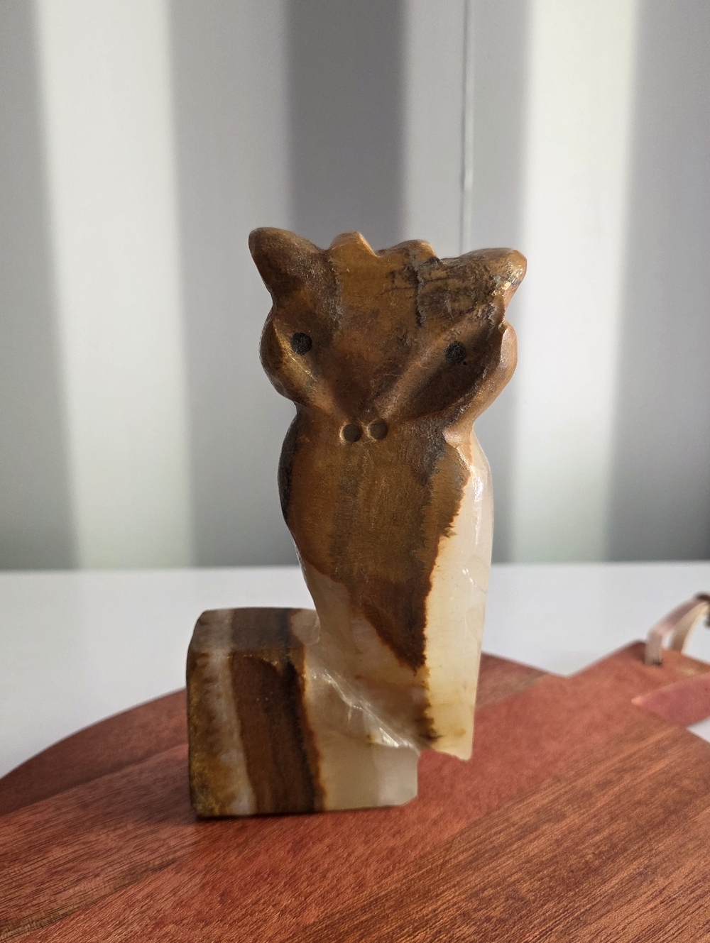 Vintage Onyx Owl